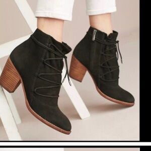 Sam Edelman Millard Black suede boots